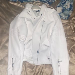 Woman leather jacket